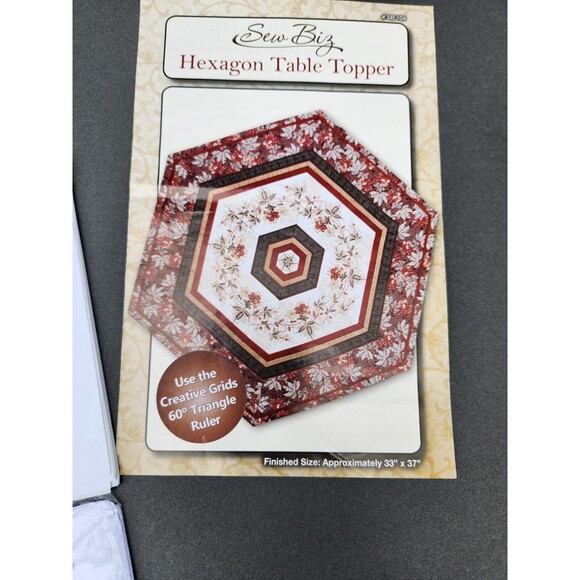 Quilts Sewing Pattern Home Decor Lot Tissue Toppers Potholder Table Runner - Picture 16 of 16